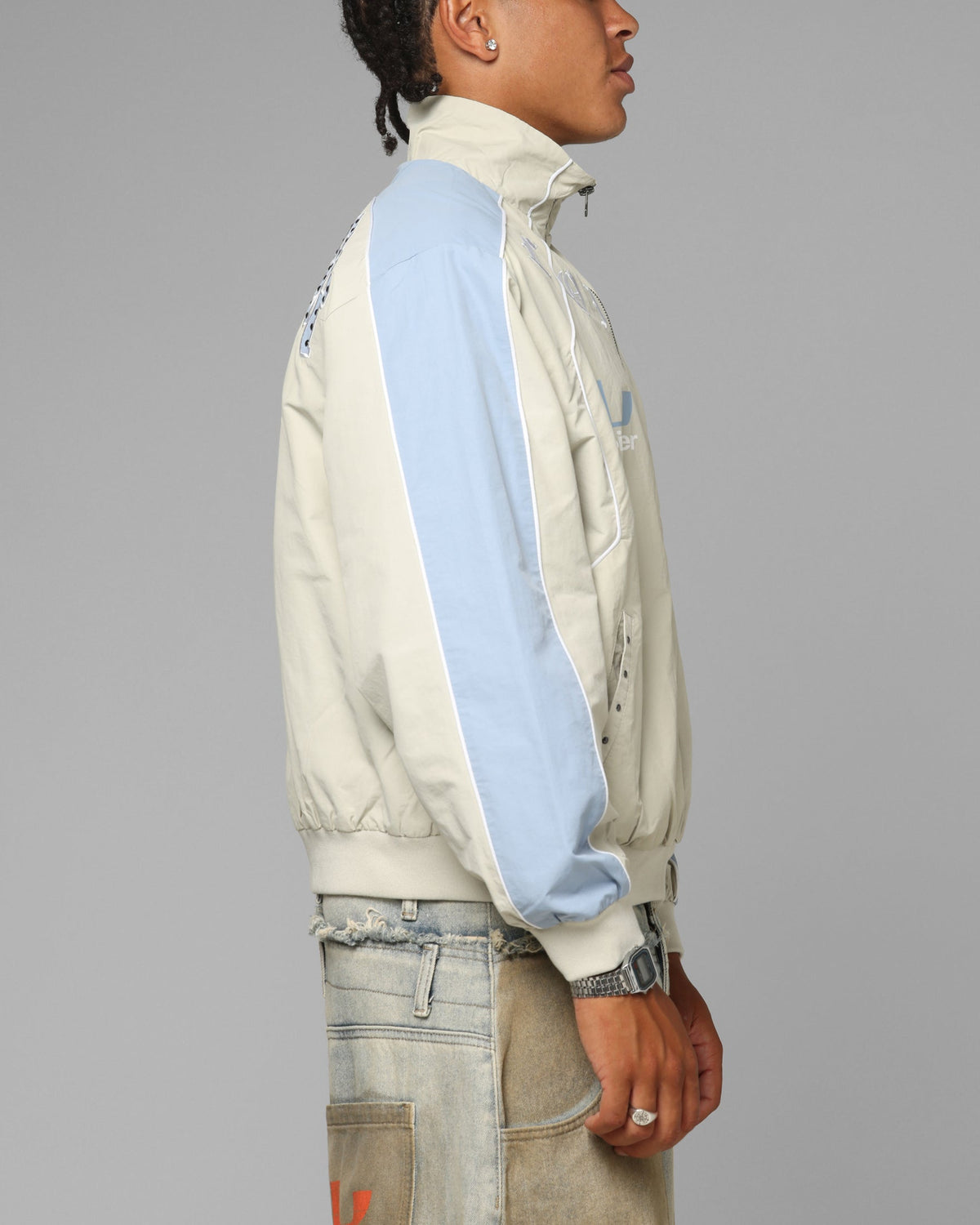 Loiter Imperial Track Jacket Grey