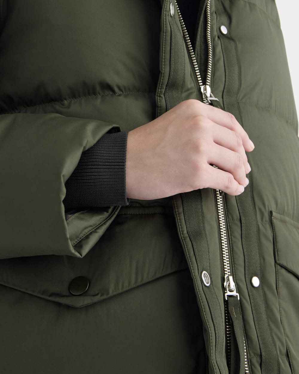 The EverPuff? Long | Dark Green