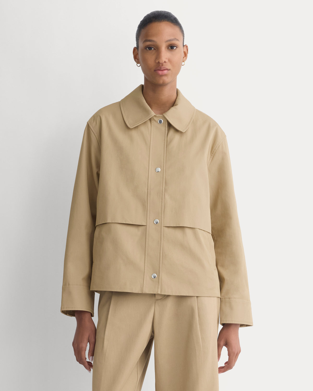 Organic Cotton Twill Field Jacket | Cornstalk