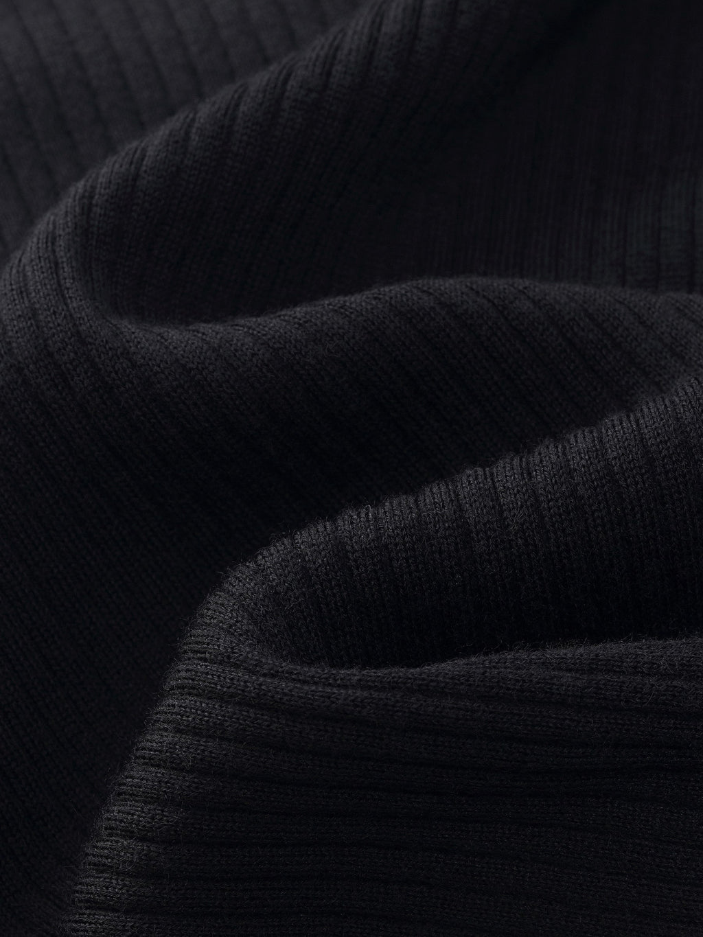 100% Washable Wool Mock Neck Women Knit Top
