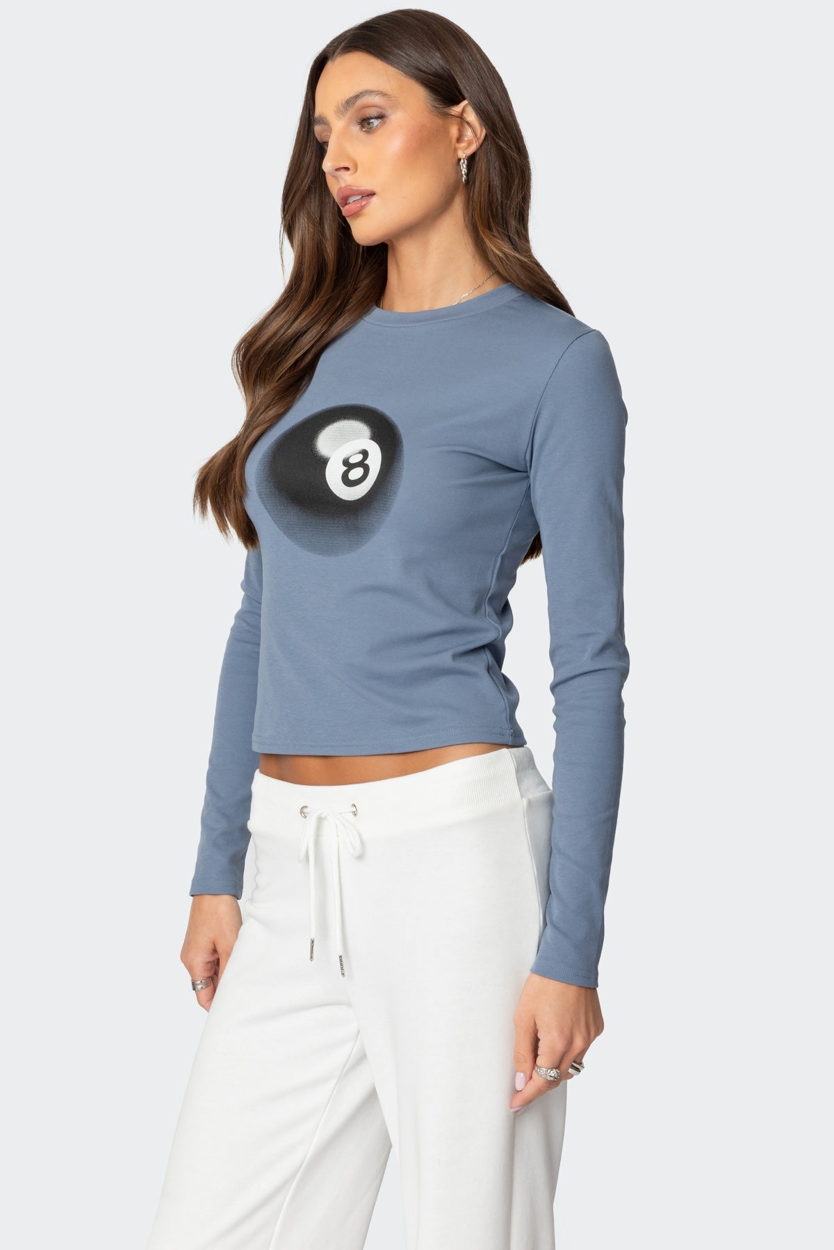8 Ball Long Sleeve T Shirt