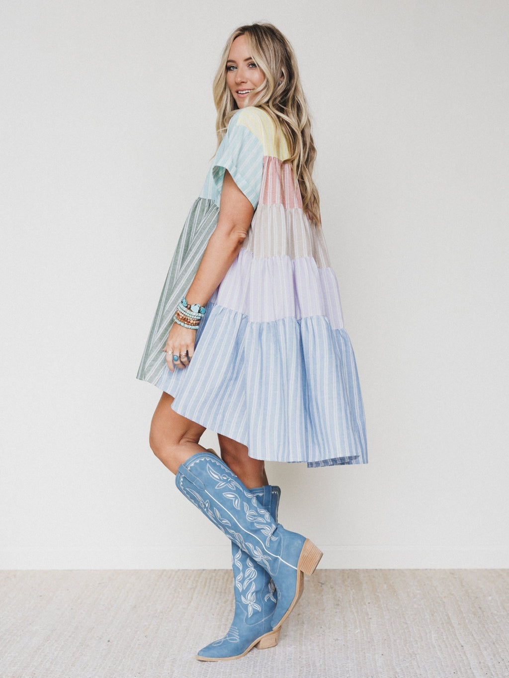 Daylight Escape Dress - Mint Combo - Pre Order