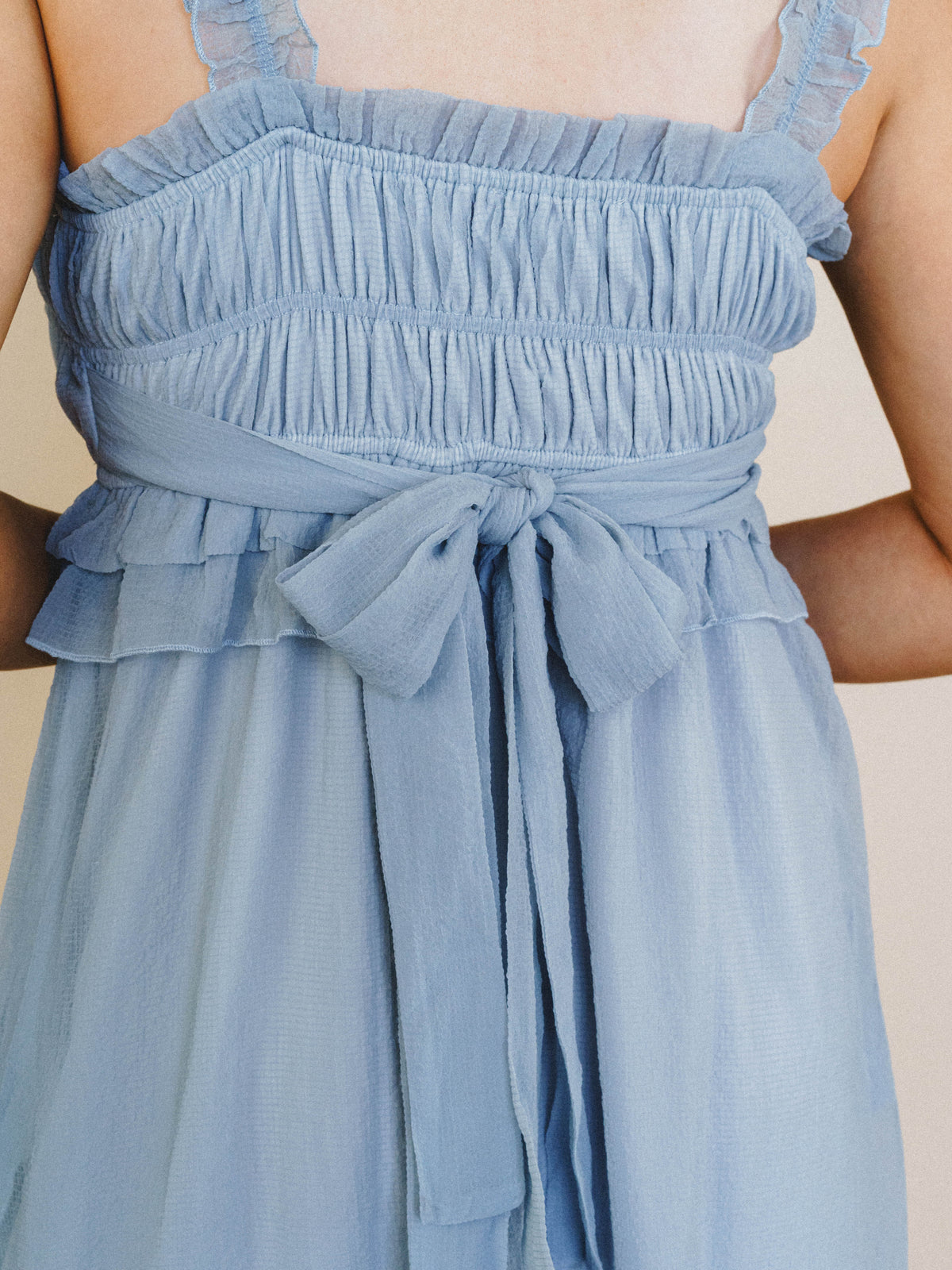 Spring Affair Dress - Pale Blue