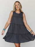 The Nest Dreamy Tiers Dress - Black - Pre Order