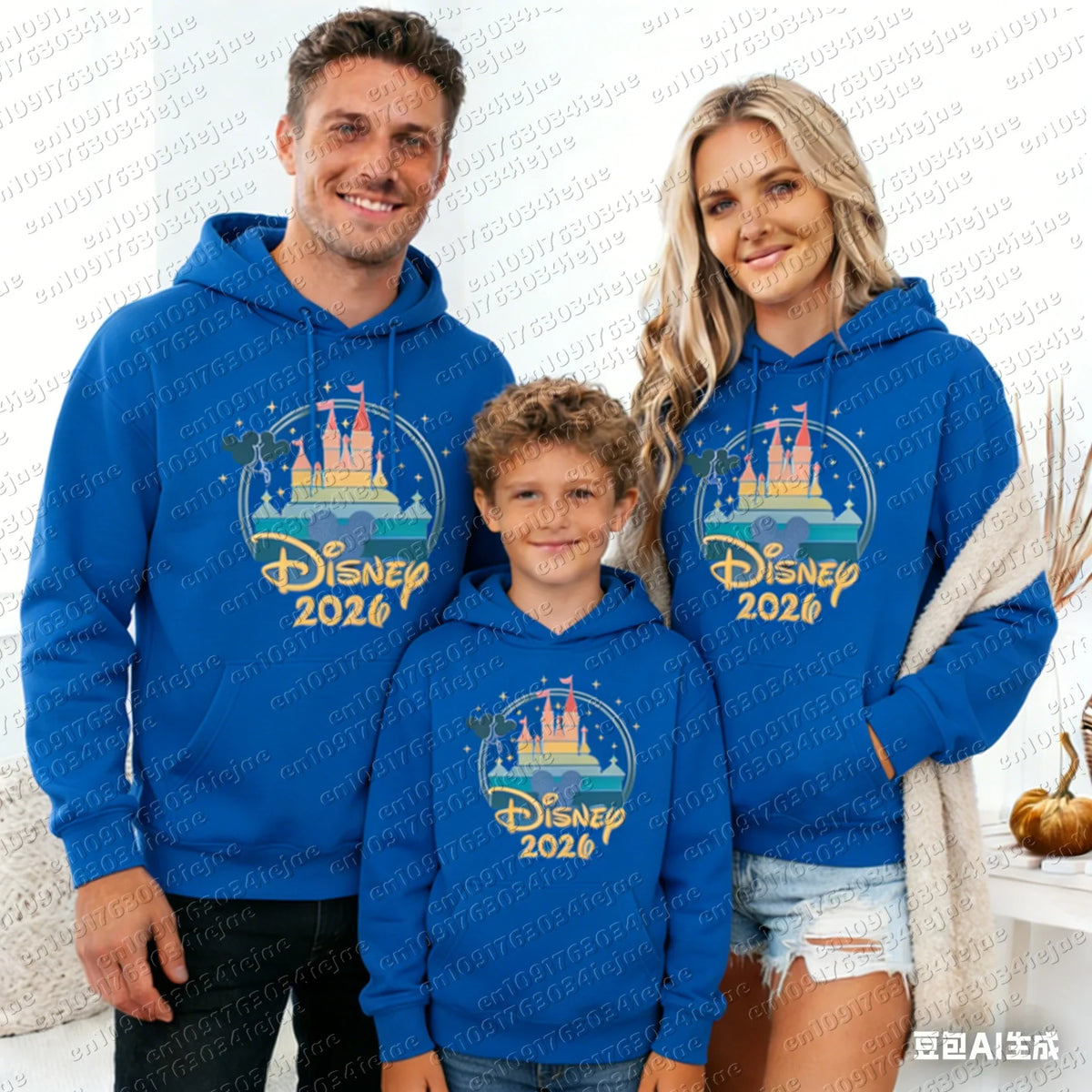 Trip Printed Hoodie Parent-child Fashion Cotton Warm Sweatshirt Loose Casual Coat Unisex