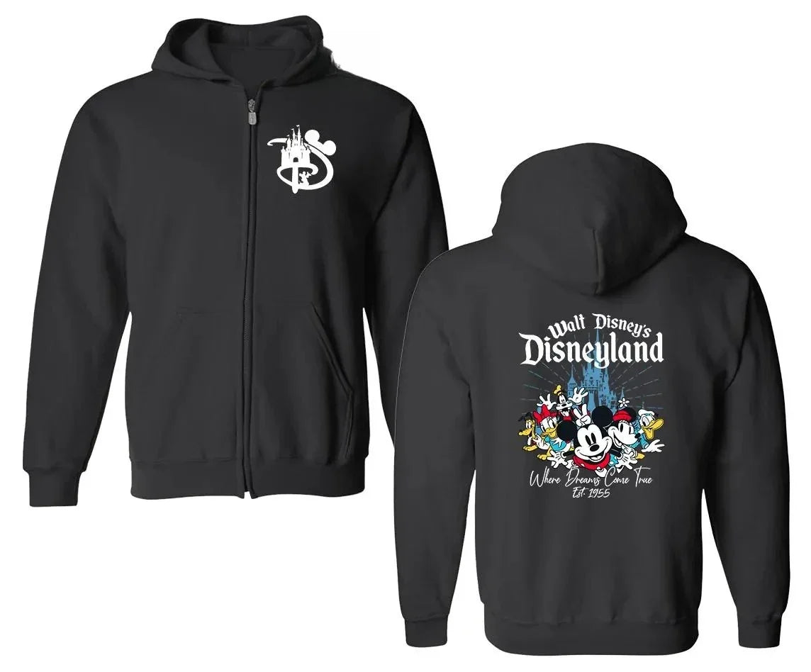 Mickey and Friends Full Zip Hoodies