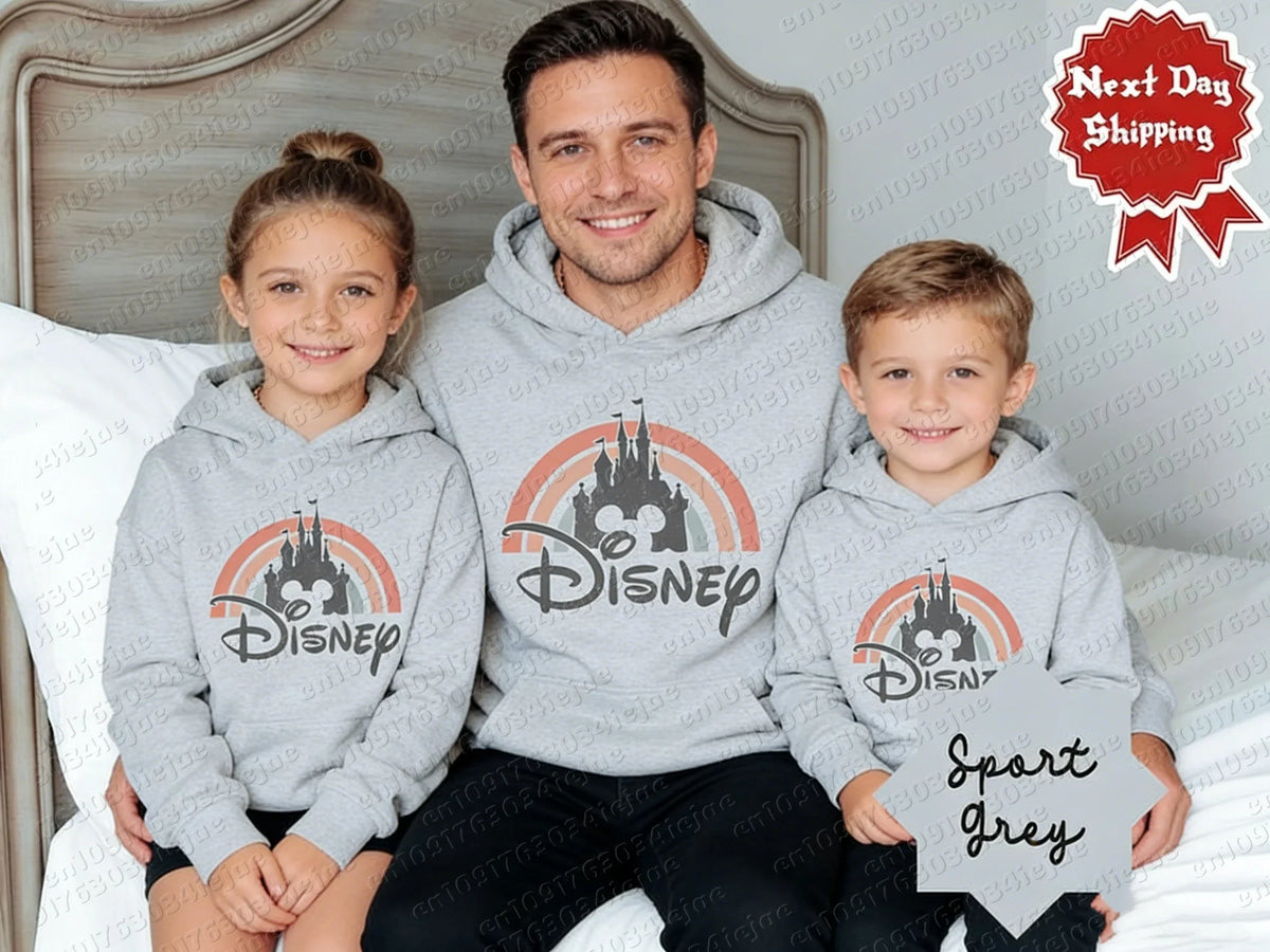 Pure Cotton Hoodie Parent-child Suit Unisex Keep Warm High Quality Causal Top