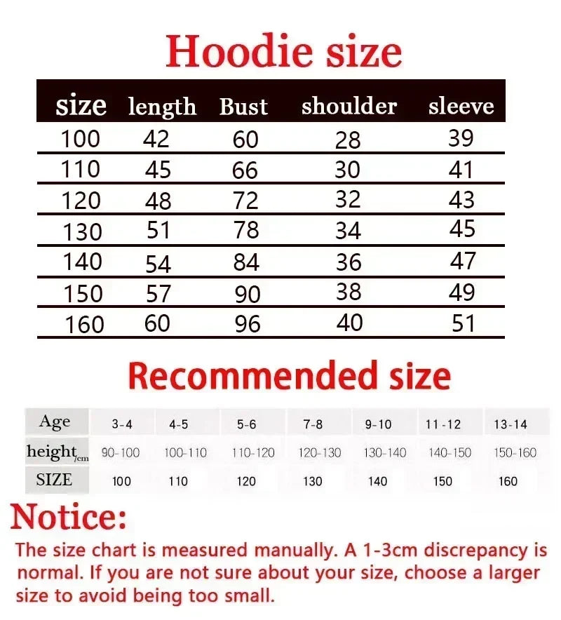 Harajuku Kids Mickey Kawaii hoodie 2-14 years old sweatshirt Spring long sleeve cartoon girls boys casual clothing tops children
