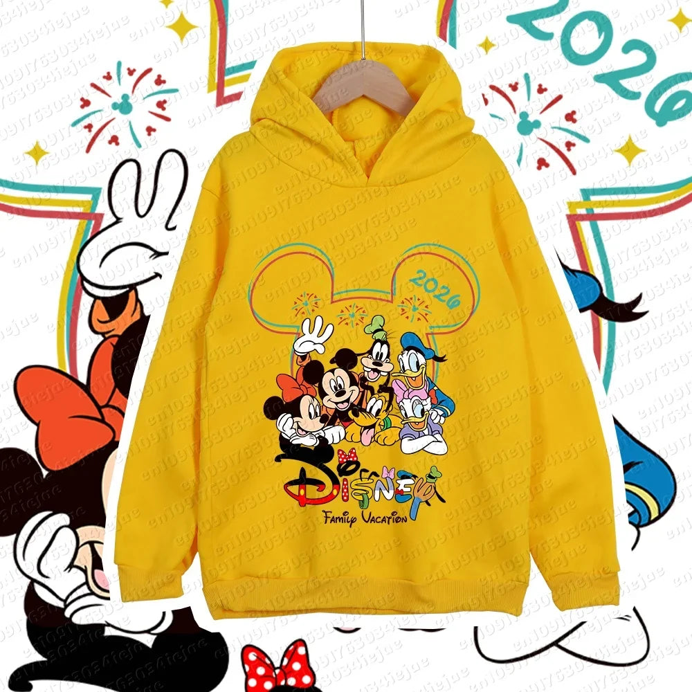 Pattern Pure Cotton Hoodie Parent-child Suit Unisex Keep Warm High Quality Causal Top