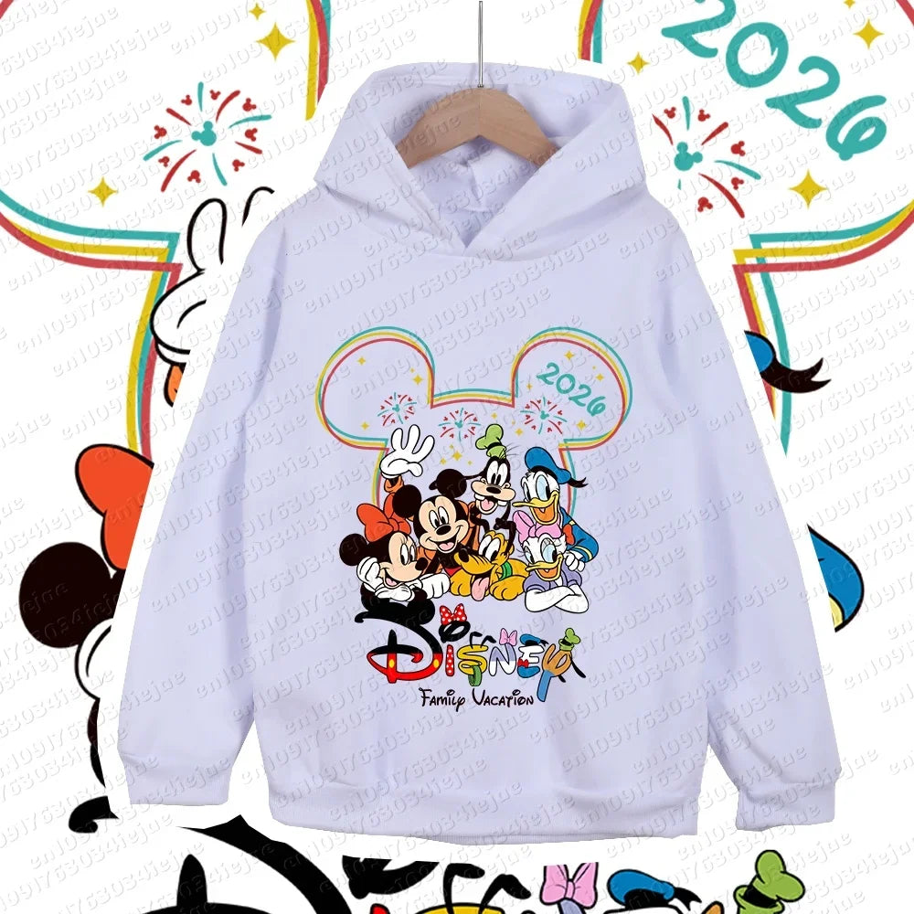 Pattern Pure Cotton Hoodie Parent-child Suit Unisex Keep Warm High Quality Causal Top