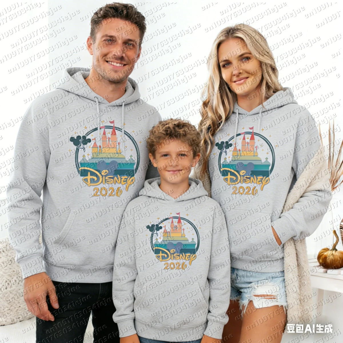 Trip Printed Hoodie Parent-child Fashion Cotton Warm Sweatshirt Loose Casual Coat Unisex
