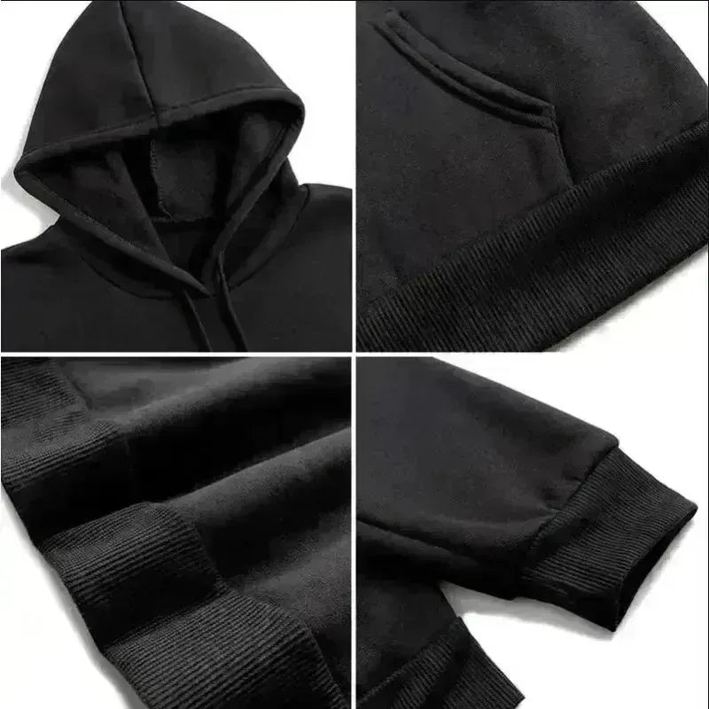 Pattern Pure Cotton Hoodie Parent-child Suit One Piece Unisex Keep Warm High Quality Causal Top