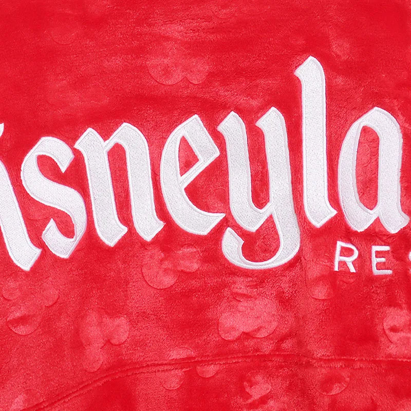 Fleece Sweatshirt Women Casual Loose Pullover Tops O Neck Mickey Mouse Jumper Oversized Unisex Streetwear