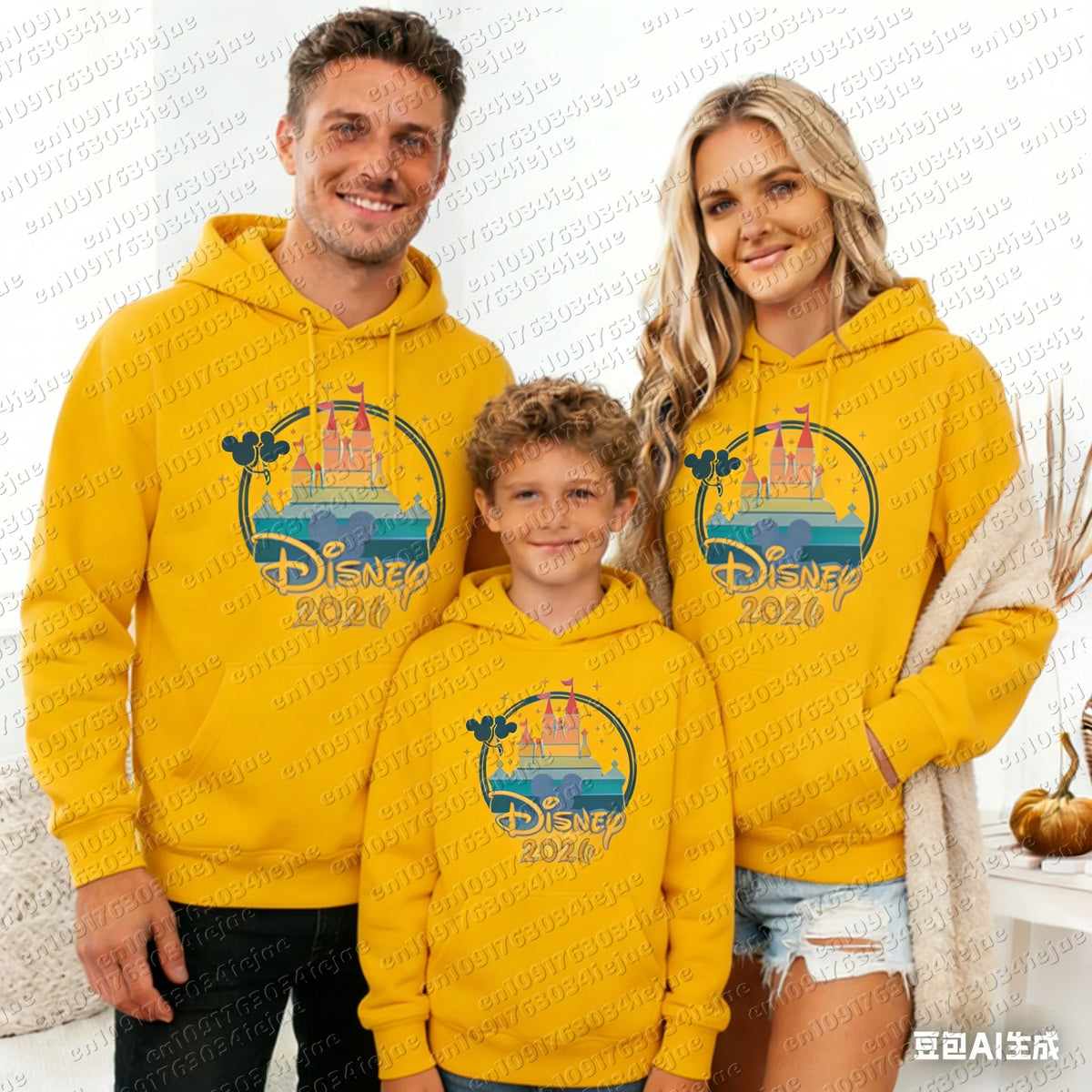 Trip Printed Hoodie Parent-child Fashion Cotton Warm Sweatshirt Loose Casual Coat Unisex