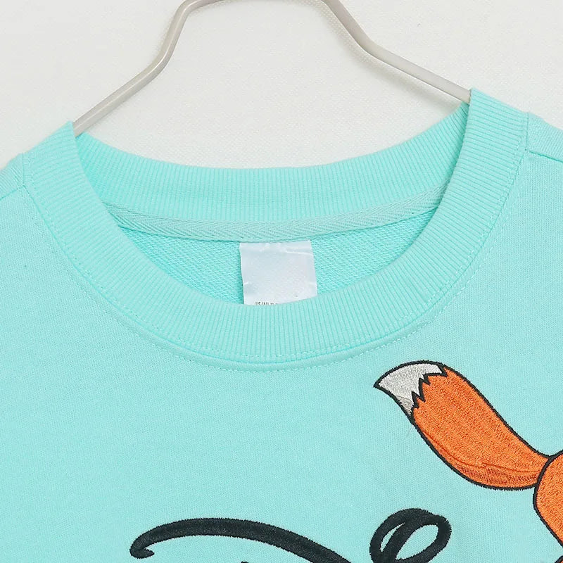 Embroidery Sweatshirt The Lion King Simba Nala Cartoon Jumper O Neck Long Sleeve Women Casual Pullover Top