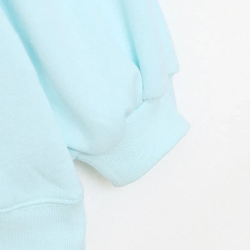 Embroidery Sweatshirt Women Casual Fleece Jumper Marie Cat Cartoon Loose Pullover Top O Neck Long Sleeve