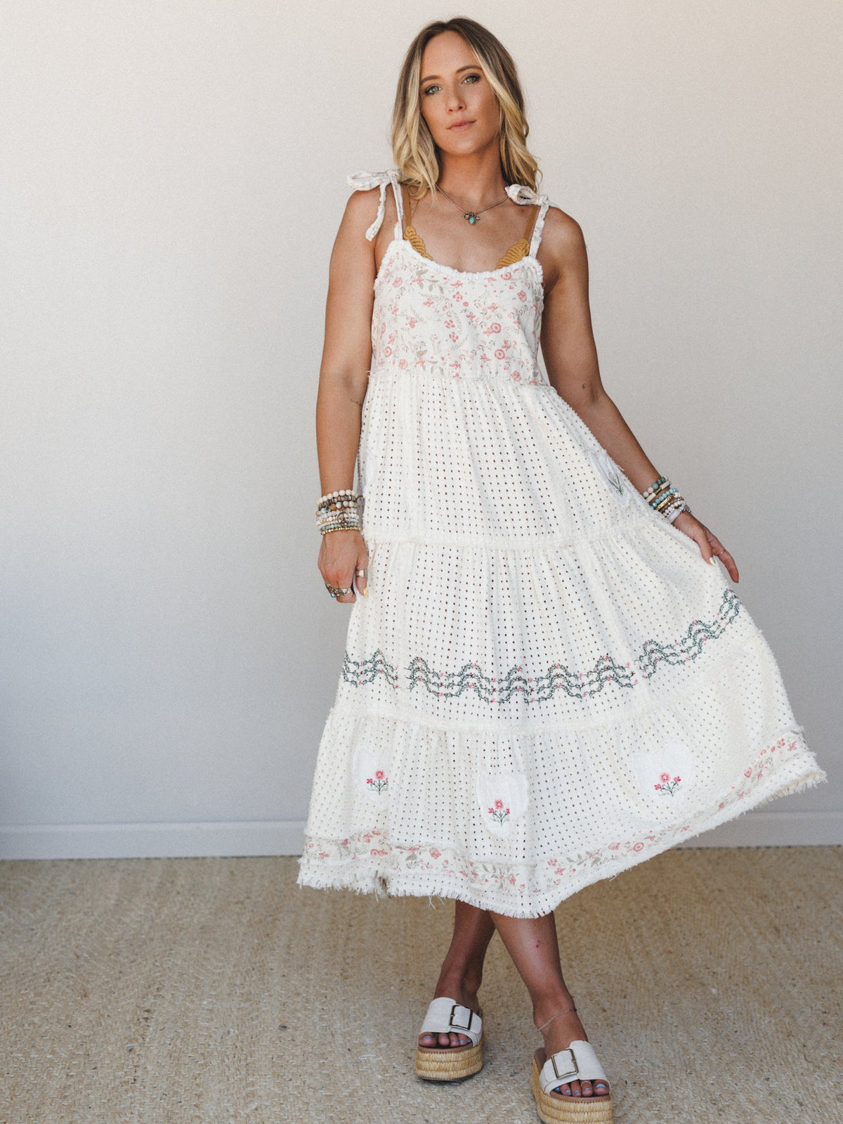 Aurelia Maxi Dress - Cream