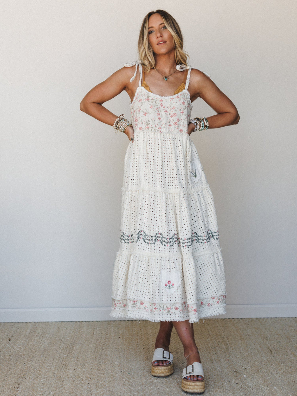 Aurelia Maxi Dress - Cream