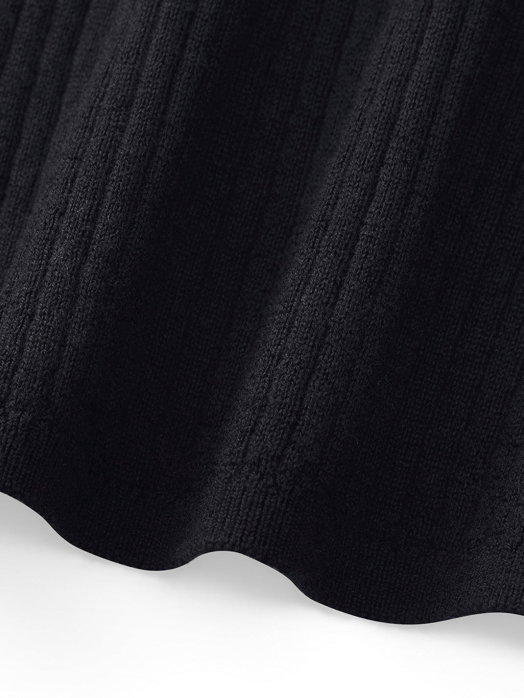 100% Washable Wool Mock Neck Women Knit Top