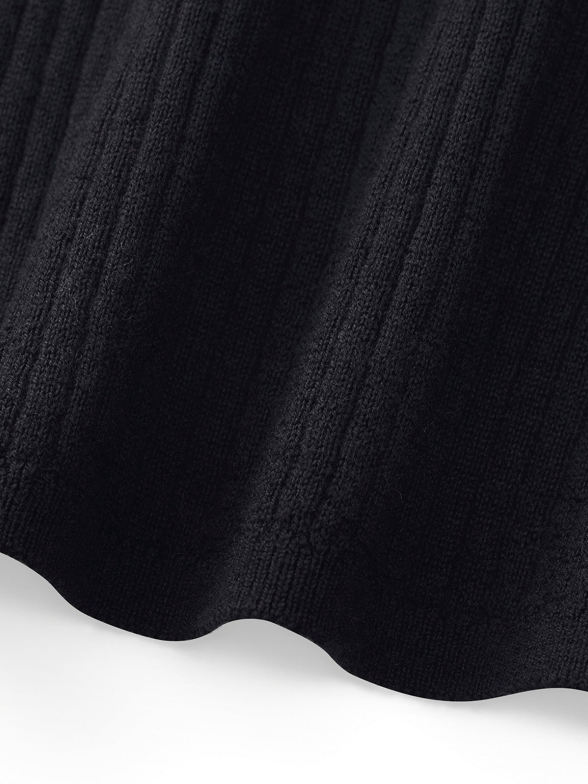 100% Washable Wool Mock Neck Women Knit Top